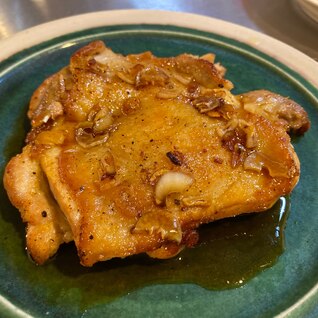 簡単！ガツンとニンニク醤油のチキンソテー